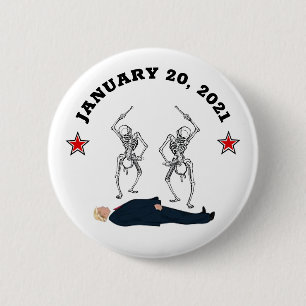 Badge Rond 5 Cm Présidence Trump : 20 janvier 2017 — 20 janvier