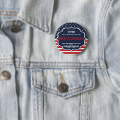 Badge Rond 5 Cm président ben carson (En situation)
