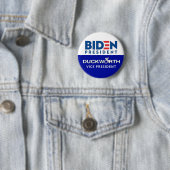 Badge Rond 5 Cm Président Biden Duckworth Vice-président (En situation)