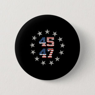 Badge Rond 5 Cm Président Trump Bienvenue dans le golfe du Mexique