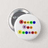 Badge Rond 5 Cm Prêt Pour L'École (Devant & derrière)