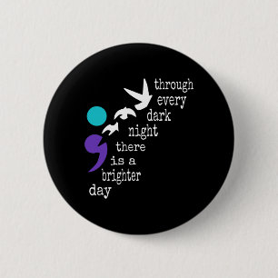 Badge Rond 5 Cm Prévention de la sensibilisation au don du point-v