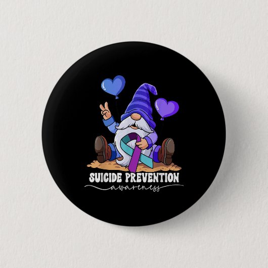 Badge Rond 5 Cm Prévention du suicide (Devant)