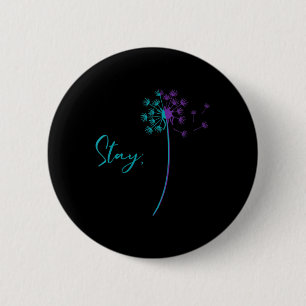 Badge Rond 5 Cm Prévention du suicide chez les femmes Pissenlit sa