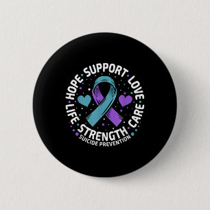 Badge Rond 5 Cm Prévention du suicide Espoir soutenir l'amour Vie 