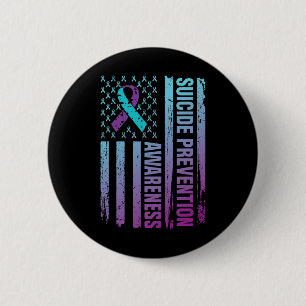 Badge Rond 5 Cm Prévention Suicide Prévention Prévention Suicide N