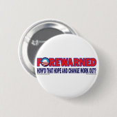 Badge Rond 5 Cm Prévenu - (Devant & derrière)