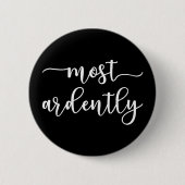 Badge Rond 5 Cm Pride and Prejudice M. Darcy - Most Ardently I (Devant)