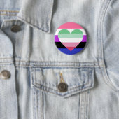 Badge Rond 5 Cm Pride Button (En situation)