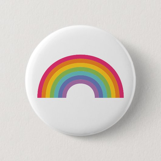 Badge Rond 5 Cm Pride Day Rainbow (Devant)
