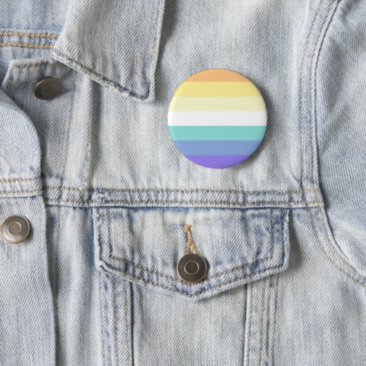 Badge Rond 5 Cm Pride Flag (En situation)