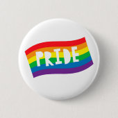 Badge Rond 5 Cm Pride Rainbow Flag (Devant)