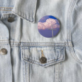 Badge Rond 5 Cm Prier_ (En situation)