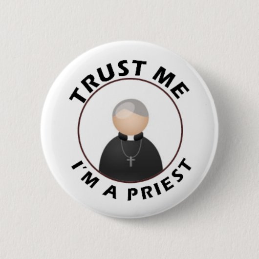 Badge Rond 5 Cm priest_button (Devant)