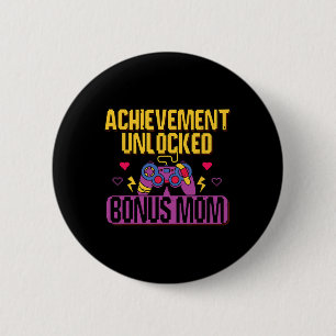 Badge Rond 5 Cm Prime de jeu mère débloquée jeu vidéo belle-mère j