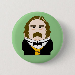 Badge Rond 5 Cm Prince Albert le Prince Consort
