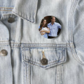 Badge Rond 5 Cm Prince George (En situation)