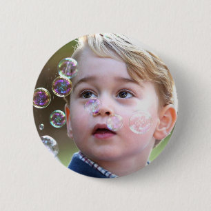 Badge Rond 5 Cm Prince George de Cambridge