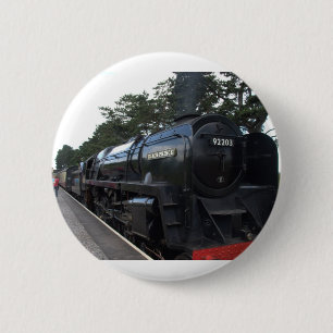 Badge Rond 5 Cm Prince noir