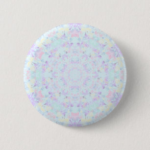 Badge Rond 5 Cm Princess Pastel Mandala