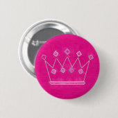 Badge Rond 5 Cm princesse (Devant & derrière)