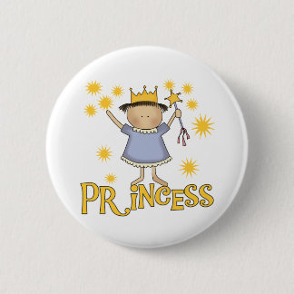 Badge Rond 5 Cm Princesse
