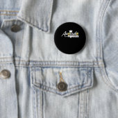 Badge Rond 5 Cm Princesse Avocado (En situation)