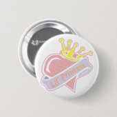 Badge Rond 5 Cm Princesse de Lil (Devant & derrière)