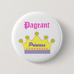 Badge Rond 5 Cm Princesse de reconstitution historique