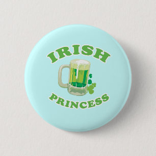 BADGE ROND 5 CM PRINCESSE IRLANDAIS