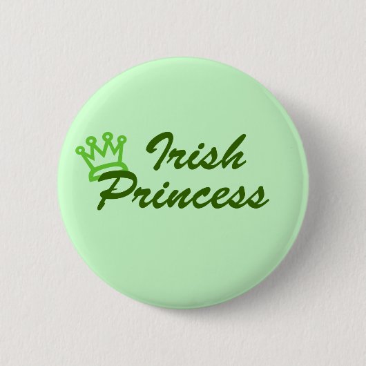Badge Rond 5 Cm Princesse irlandaise (Devant)
