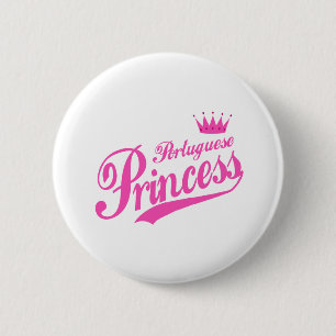 Badge Rond 5 Cm Princesse portugaise