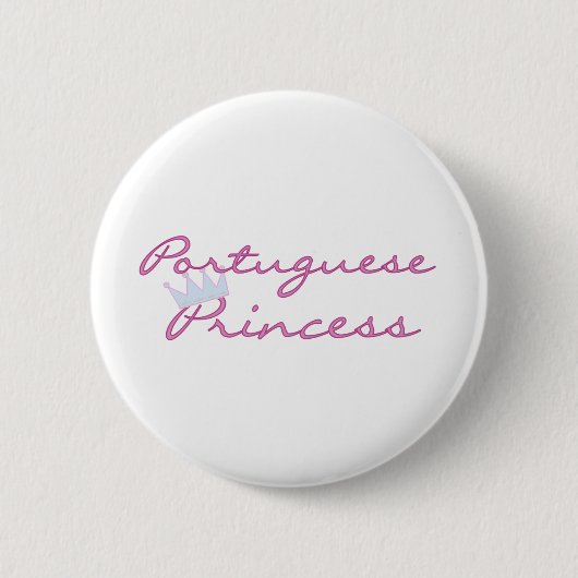 Badge Rond 5 Cm Princesse portugaise (Devant)