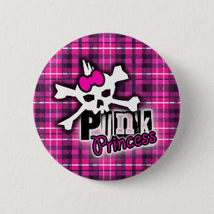 Badge Rond 5 Cm Princesse punk Button