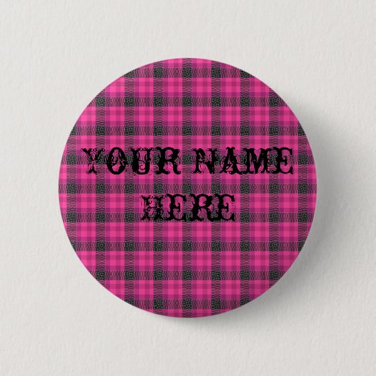 Badge Rond 5 Cm Princesse punk Devora - bouton fait sur commande (Devant)