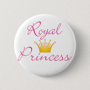 Badge Rond 5 Cm Princesse royale