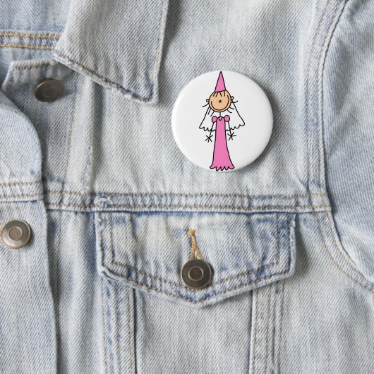 Badge Rond 5 Cm Princesse royale Button (En situation)