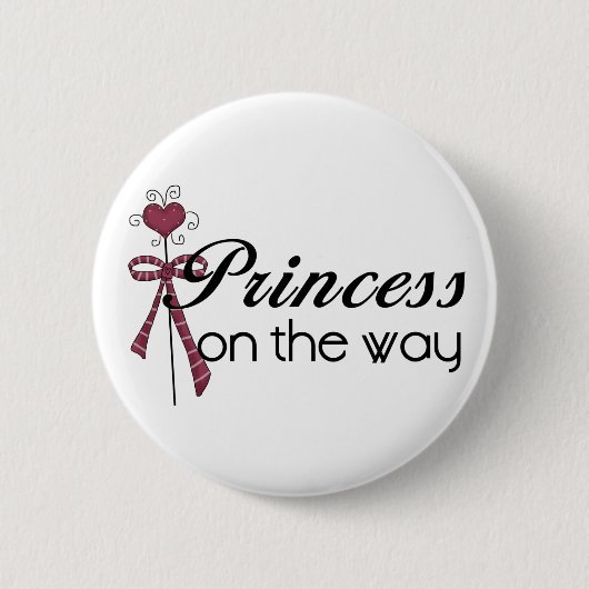 Badge Rond 5 Cm Princesse sur le chemin - customisé (Devant)