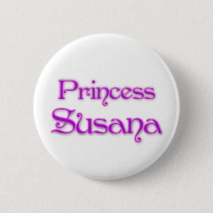 Badge Rond 5 Cm Princesse Susana