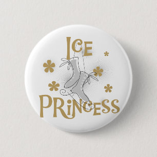 Badge Rond 5 Cm Princesse Tshirts et cadeaux de glace
