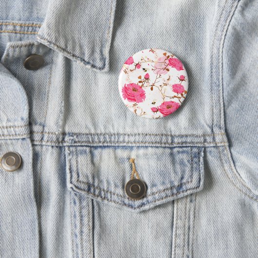 Badge Rond 5 Cm printemps (En situation)