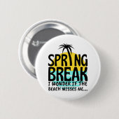 Badge Rond 5 Cm Printemps (Devant & derrière)