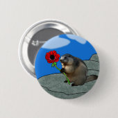 Badge Rond 5 Cm Printemps ! (Devant & derrière)