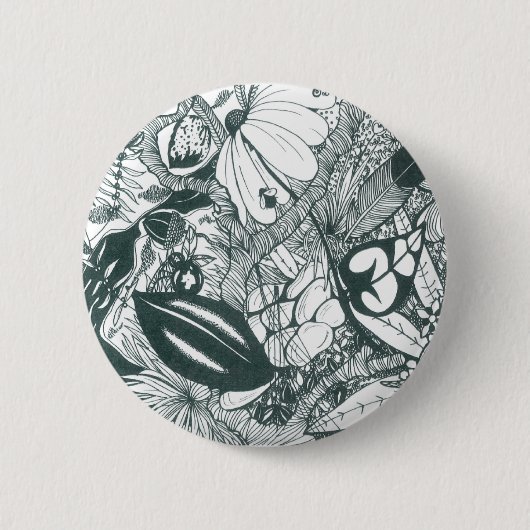 Badge Rond 5 Cm Printemps (Devant)