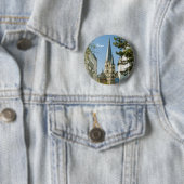 Badge Rond 5 Cm Printemps à Bonn (En situation)