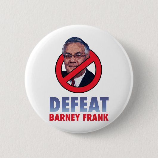 Badge Rond 5 Cm Prise de bec Frank de défaite (Devant)