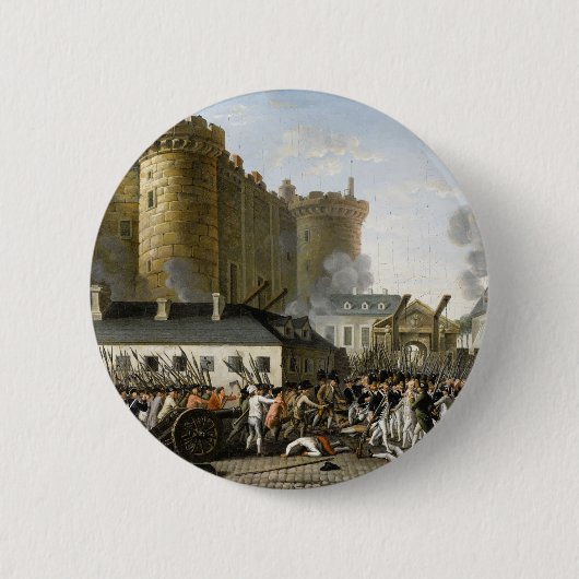 Badge Rond 5 Cm Prise de la Bastille (Devant)