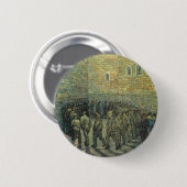 Badge Rond 5 Cm Prisonniers Exercice par Vincent van Gogh (Devant & derrière)