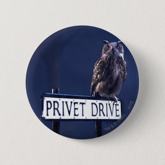 Badge Rond 5 Cm Privet Drive (Devant)