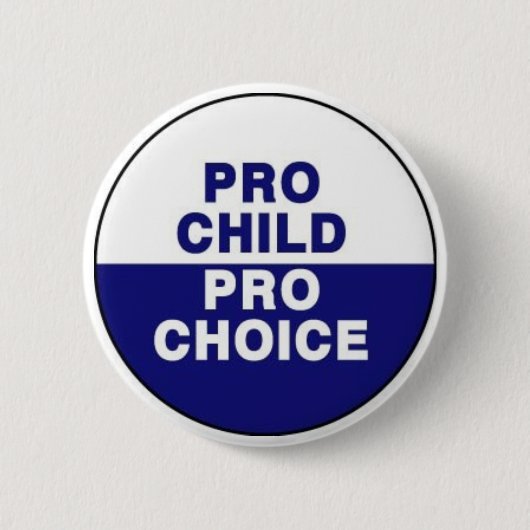 Badge Rond 5 Cm Pro choix de pro enfant (Devant)